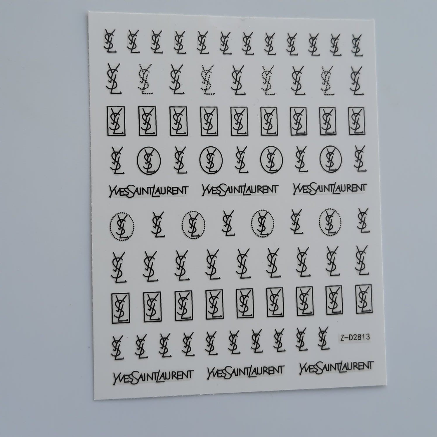 Sticker yves saint laurent