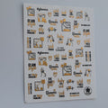 Stickers Girl CJ042