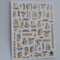 Stickers Abstractos CJ066