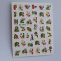 Stickers caras abstractas JO1471