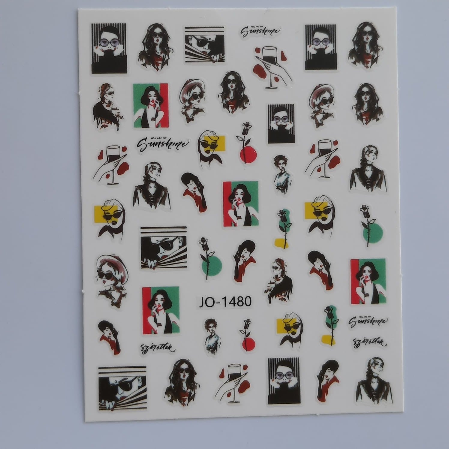 Stickers caras JO1480