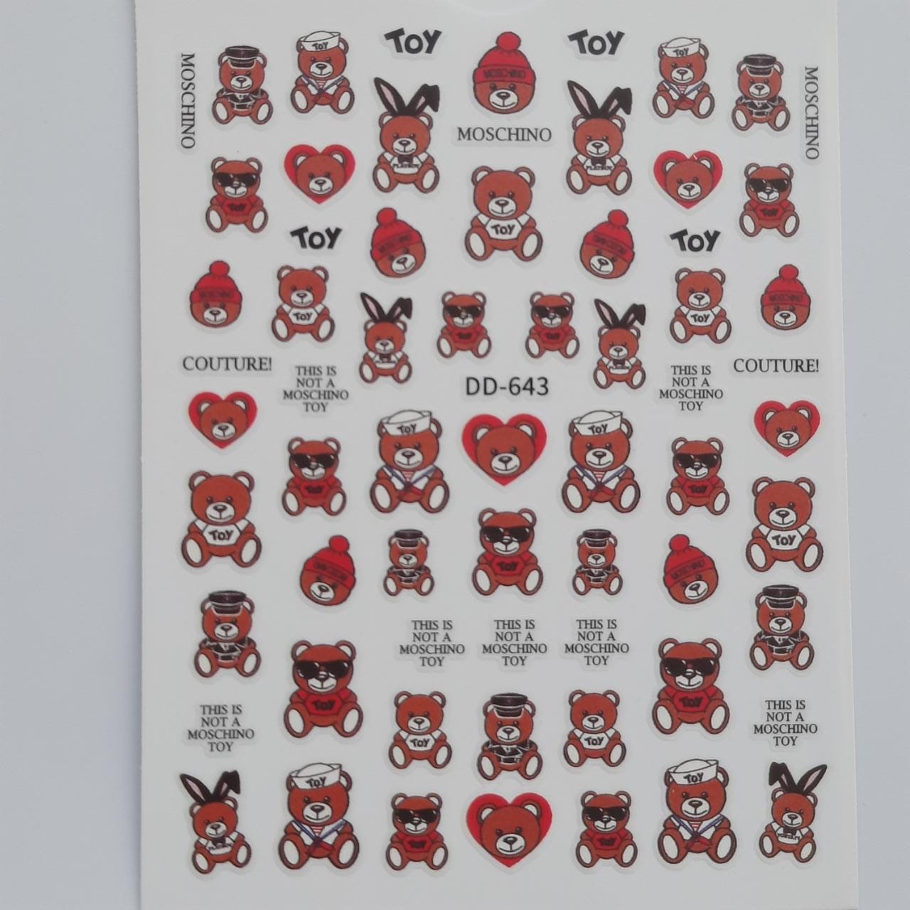 Stickers Moschino DD643