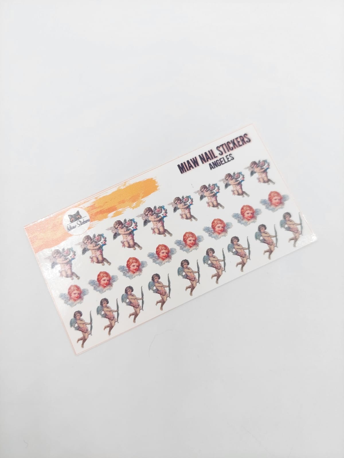 Tatuaje al agua angeles S  Miawsticker