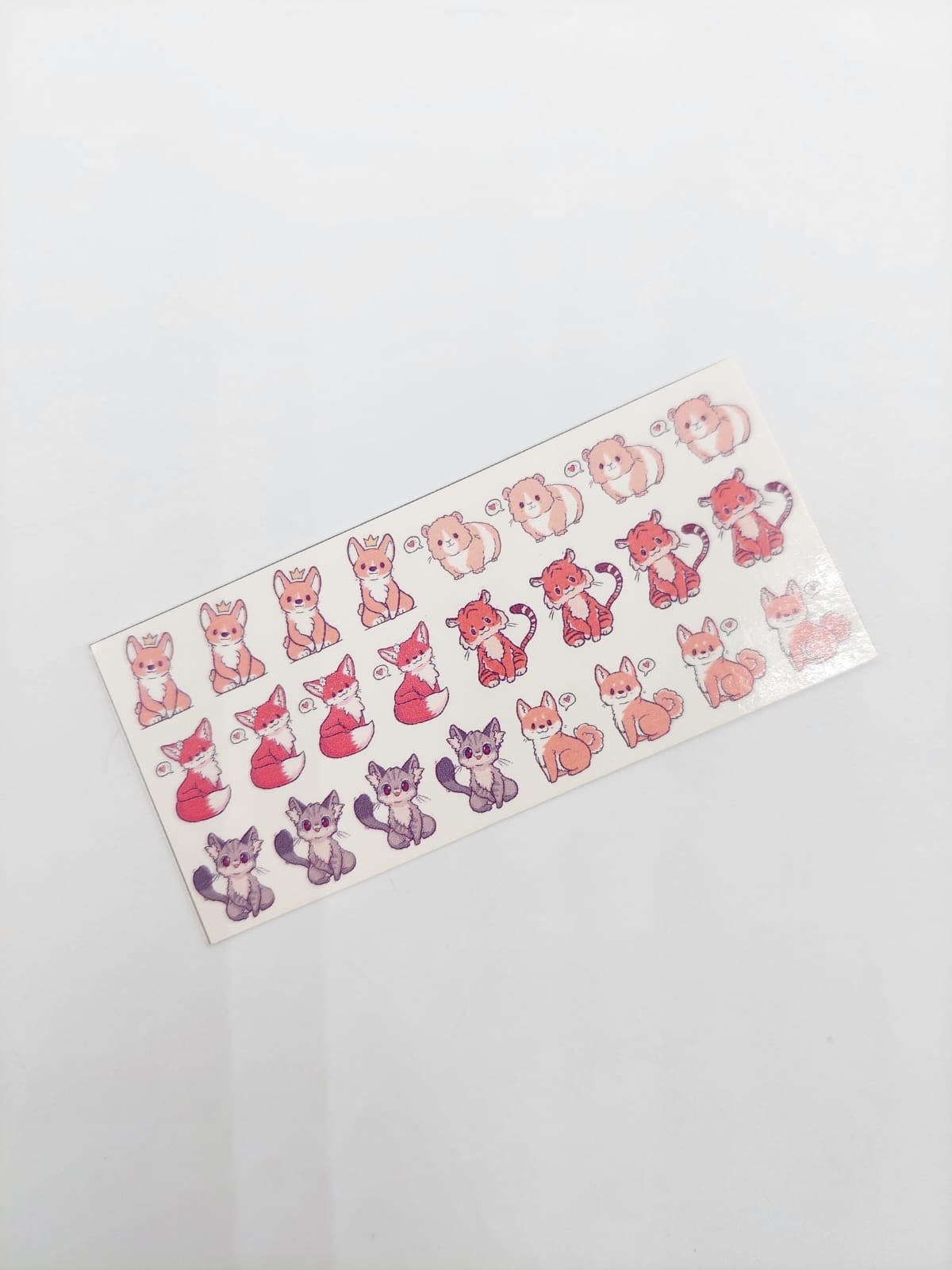 Tatuaje al agua animal kawaii 2 S Miawsticker