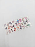 Tatuaje al agua animal kawaii S Miawsticker
