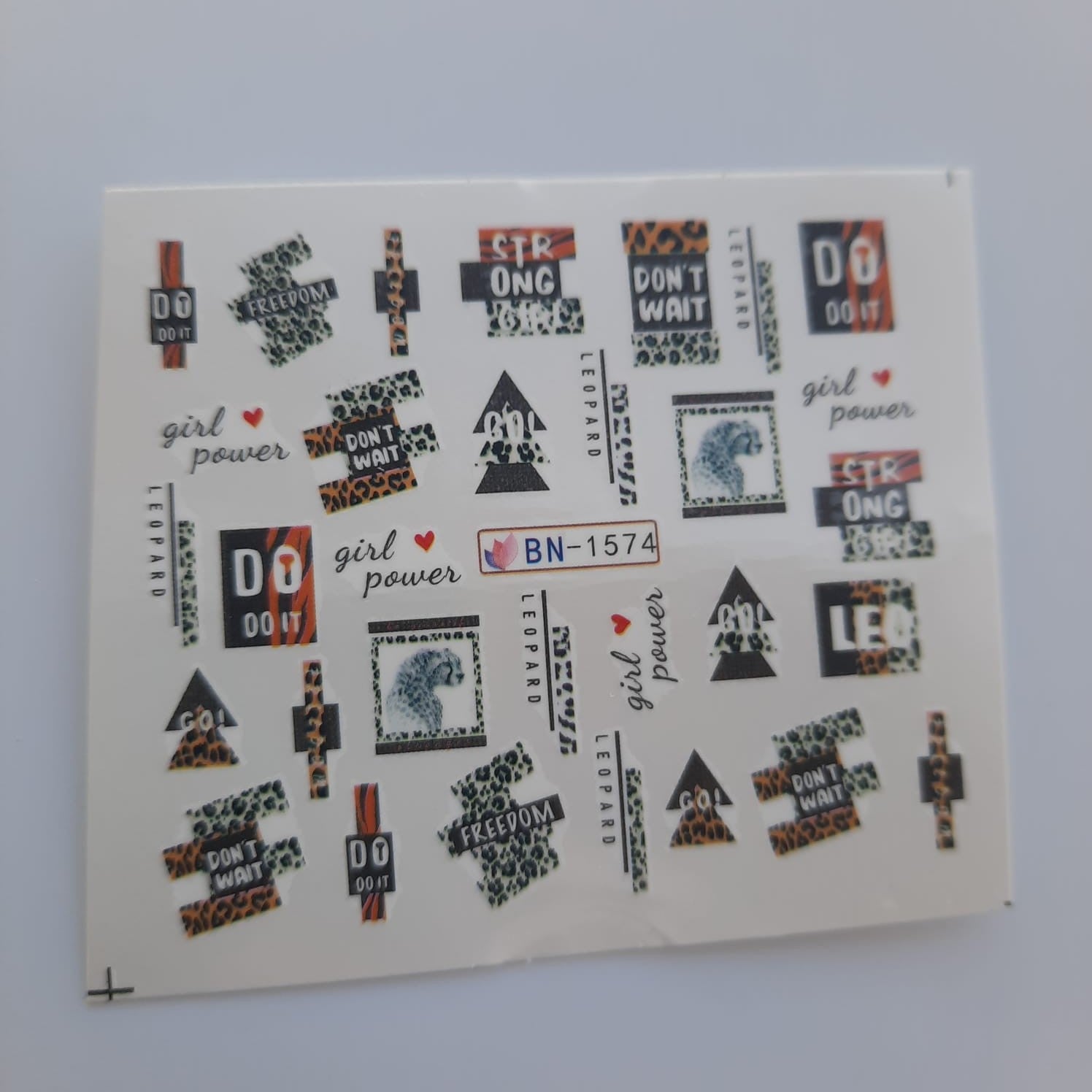 Tatuaje al agua animal print 1574