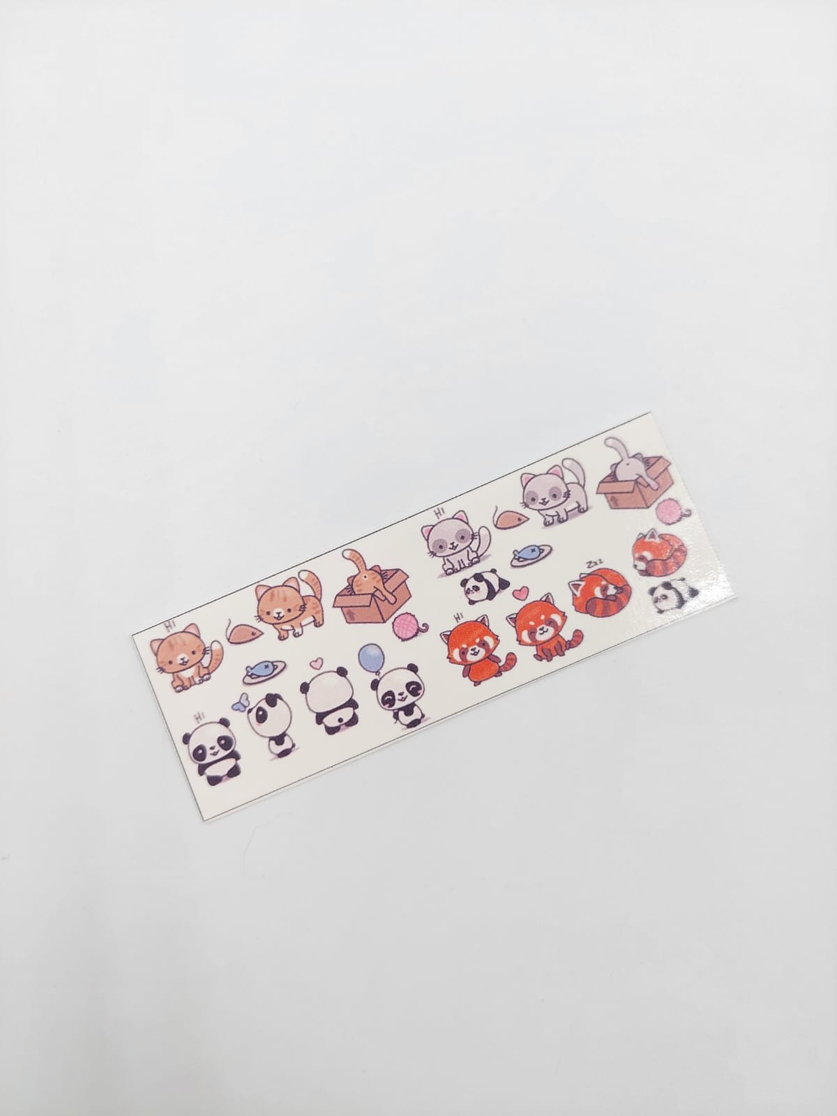 Tatuaje al agua animales set 2 S Miawsticker