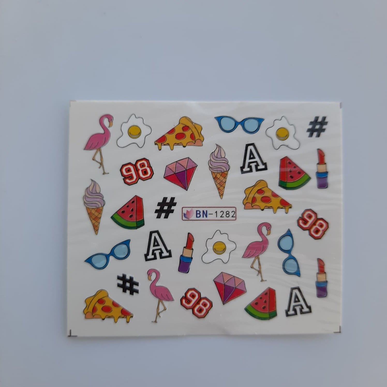 Tatuaje al agua caricatura 1282