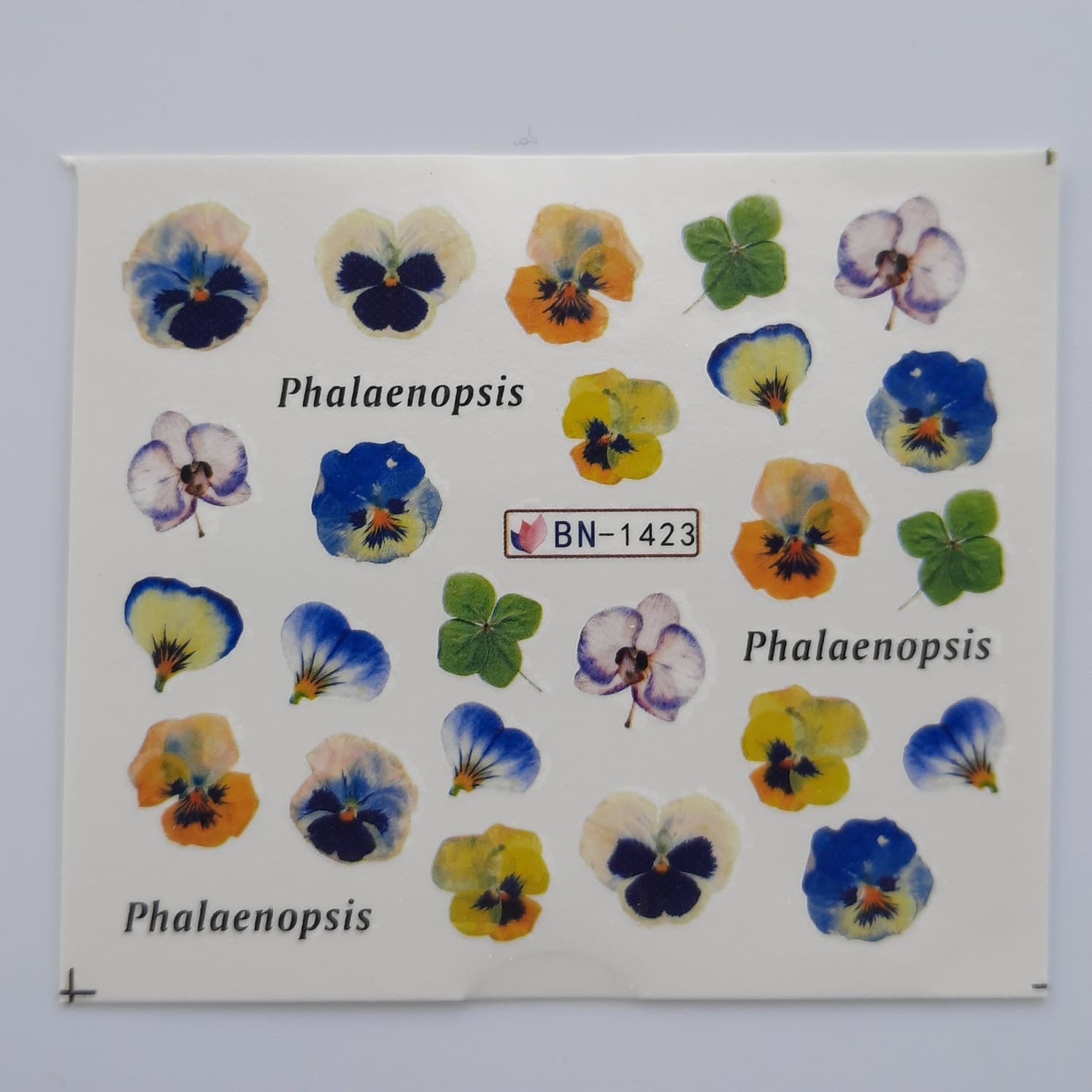 Tatuaje al agua flores 1423