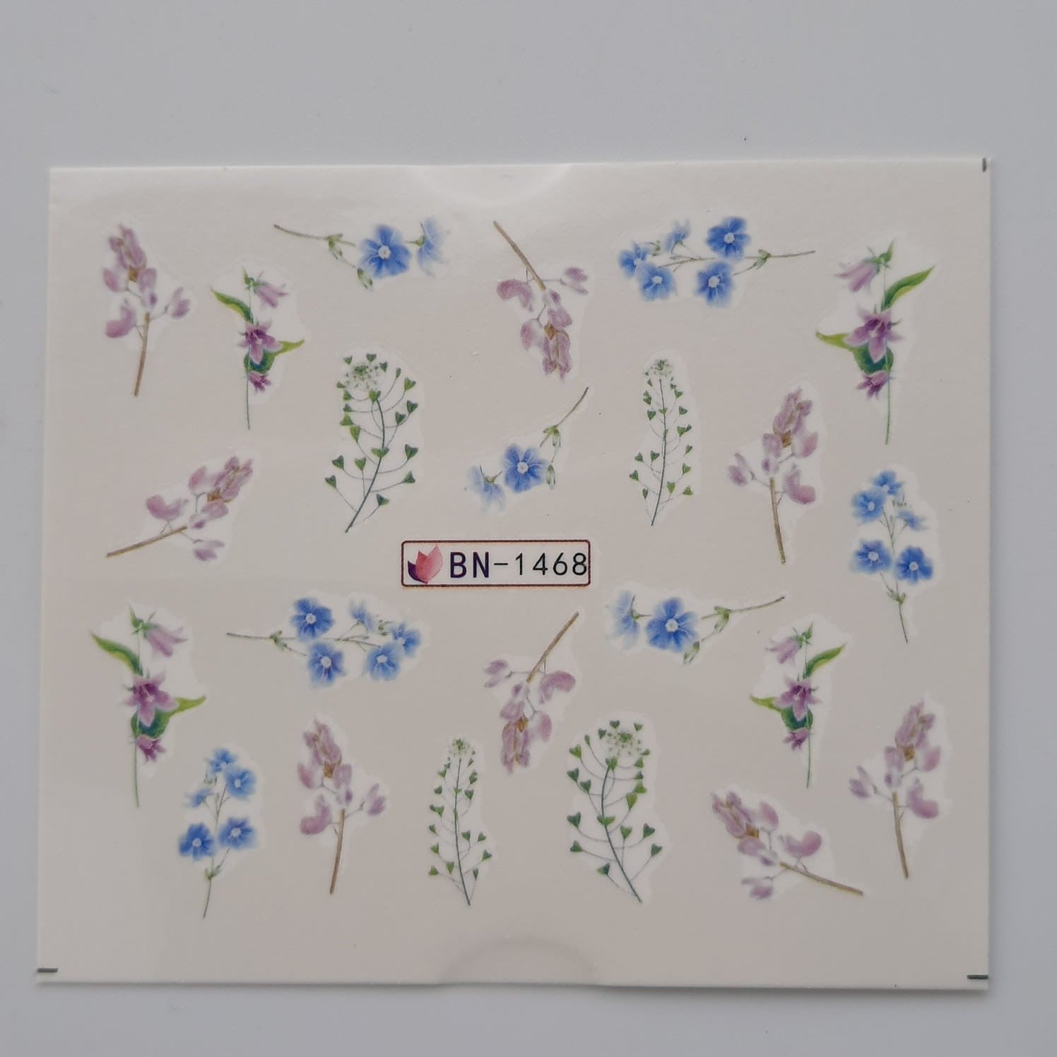 Tatuaje al agua flores 1468