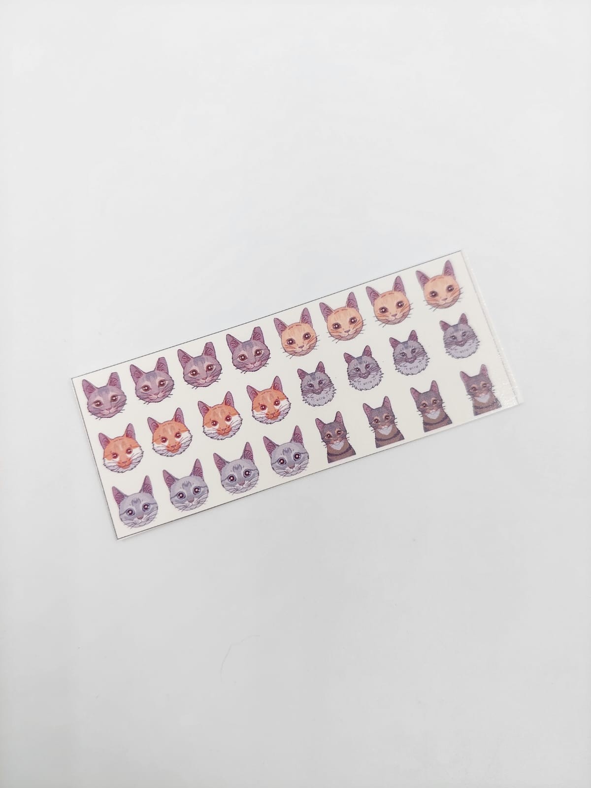 Tatuaje al agua gatos 1 S Miawsticker
