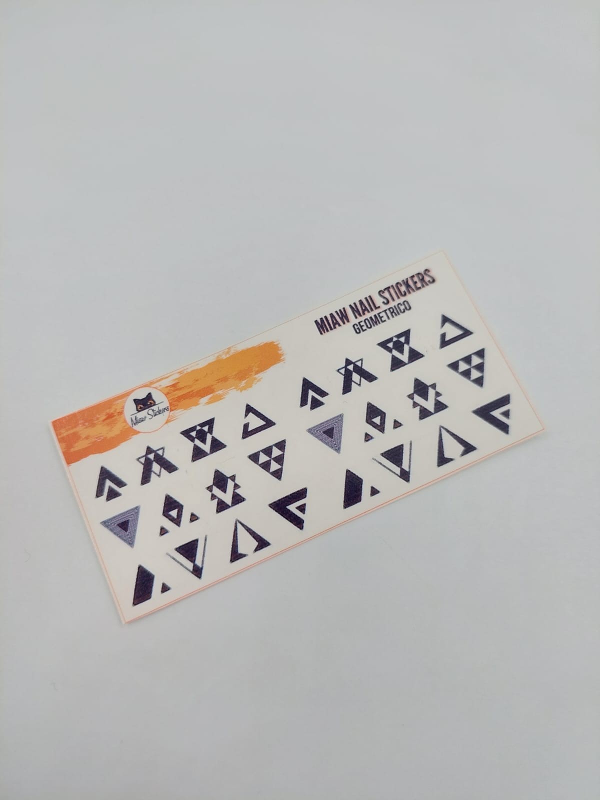 Tatuaje al agua geometrico S  Miawsticker