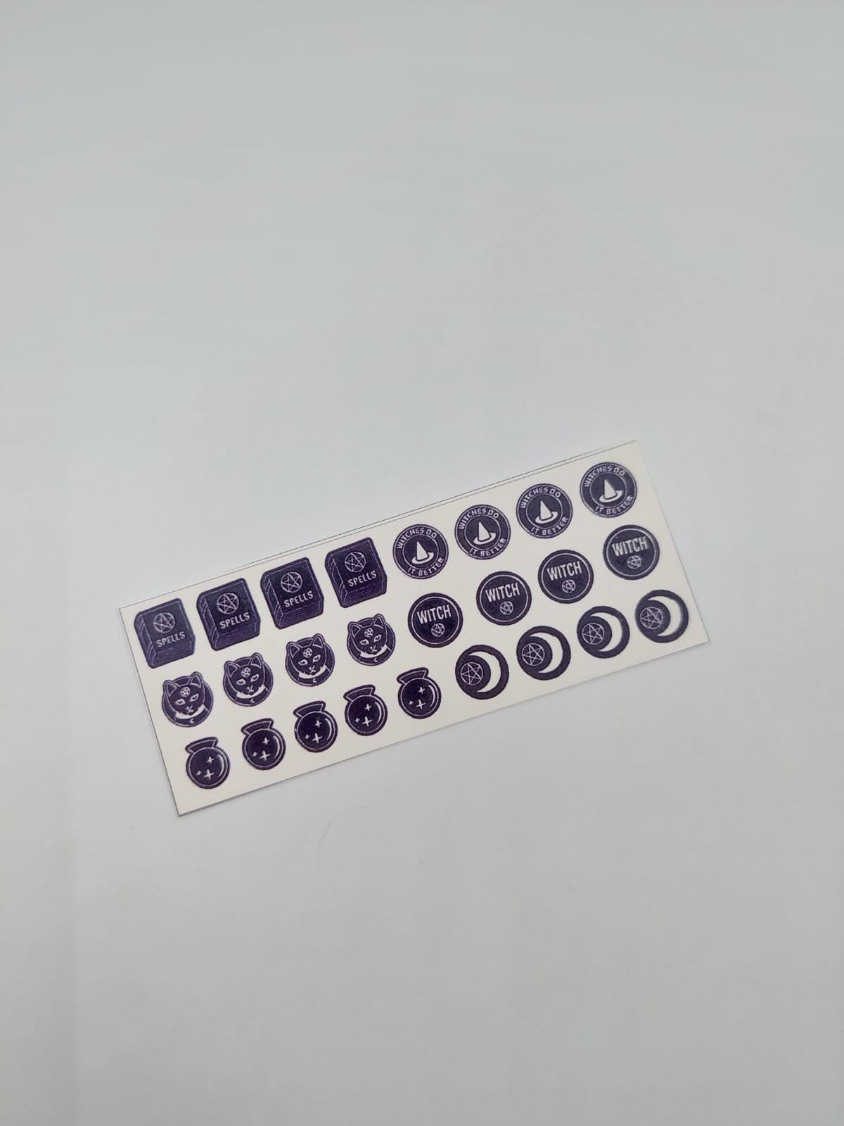 Tatuaje al agua halloween 2 dark magic S Miawsticker