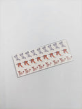 Tatuaje al agua leon y tigre S Miawsticker