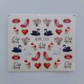 Tatuaje al agua love 1553