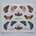 Tatuaje al agua mariposa 1645