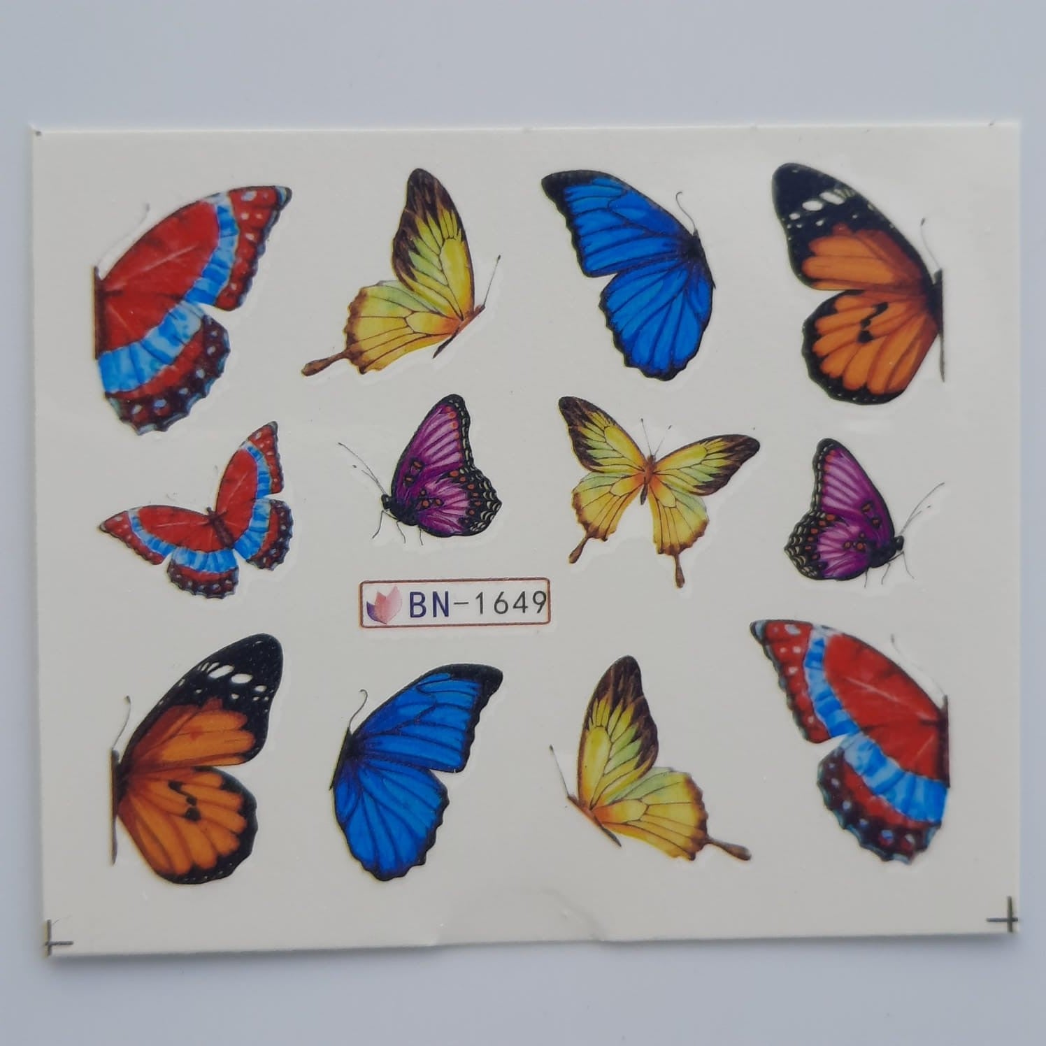 Tatuaje al agua mariposa 1649