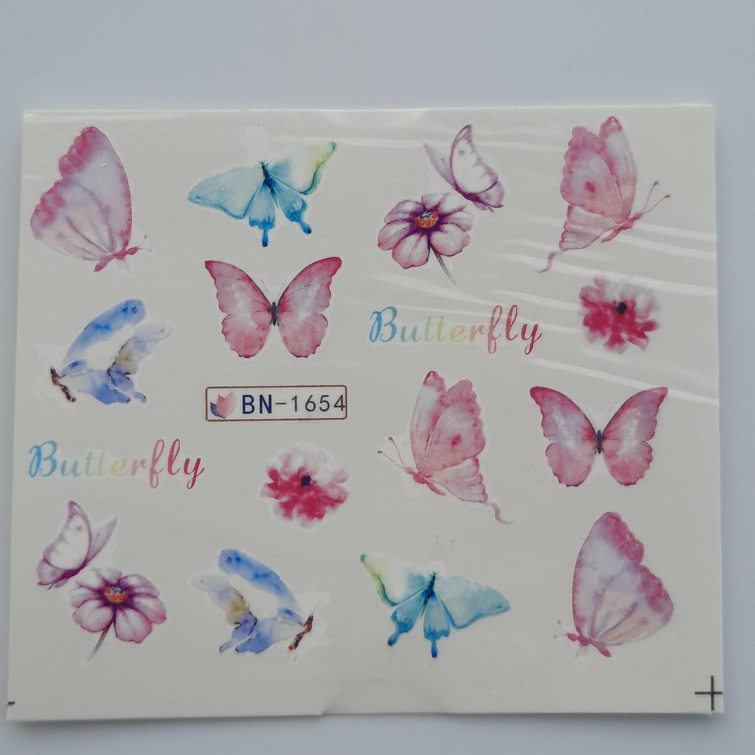 Tatuaje al agua mariposa 1654