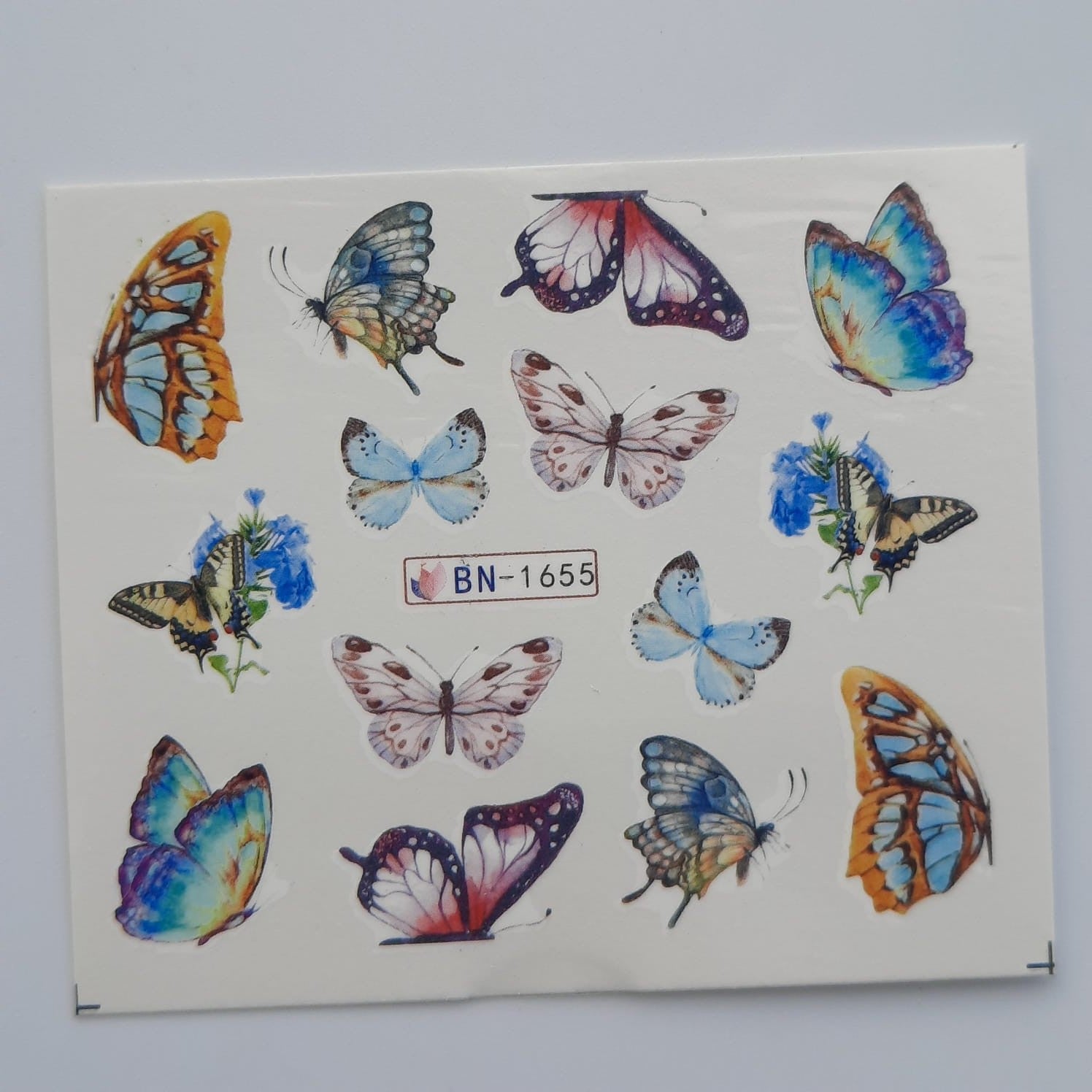 Tatuaje al agua mariposa 1655