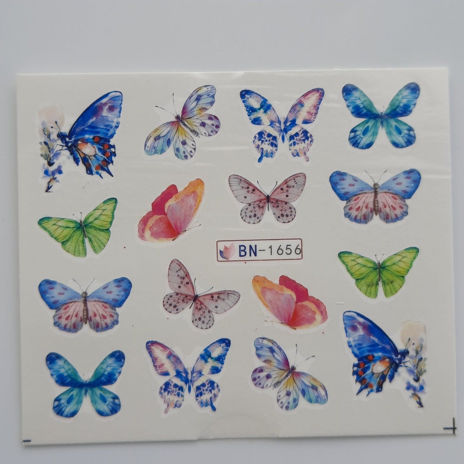 Tatuaje al agua mariposa 1656