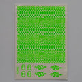 Tatuaje al agua neon diseño 4