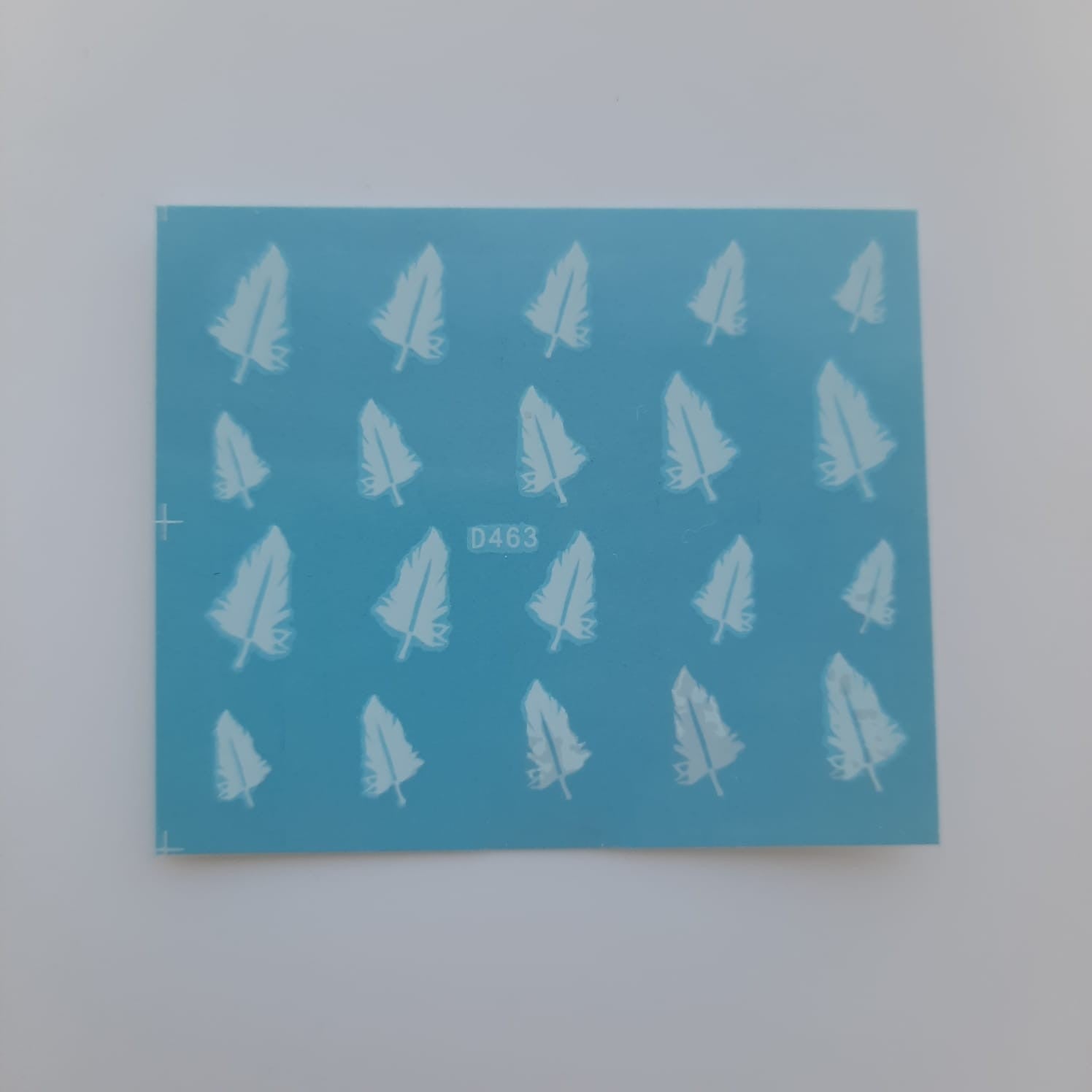 Tatuaje al agua plumas D463