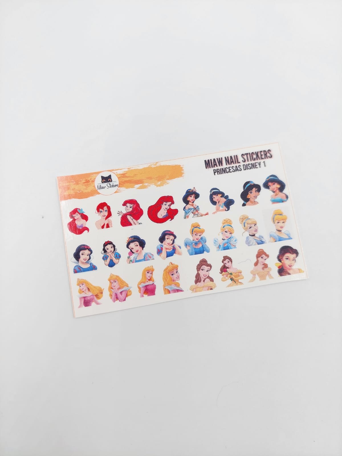 Tatuaje al agua princesas disney 1 S Miawsticker