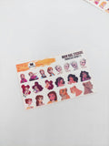 Tatuaje al agua princesas disney 3 S Miawsticker