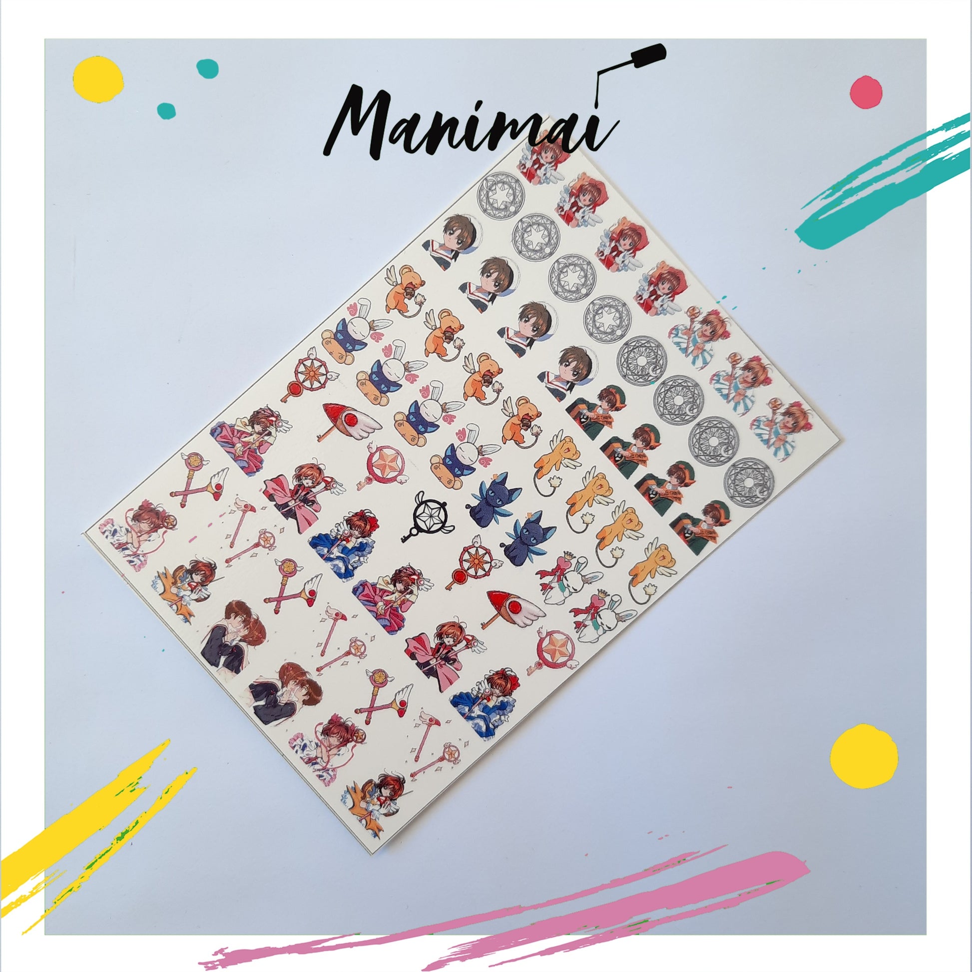 Tatuaje al agua Sakura Card Captor L Miawsticker