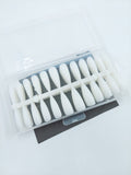 Tips soft gel x stilleto hueso  (240 ud)