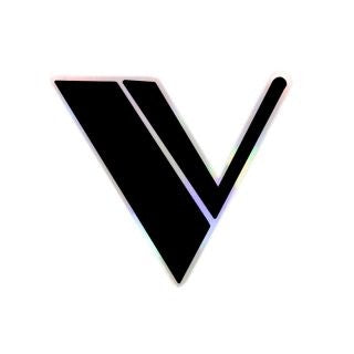 V HOLOGRAM STICKER