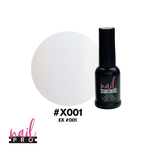 X001 Blanco Tiza 8ml Nail Pro