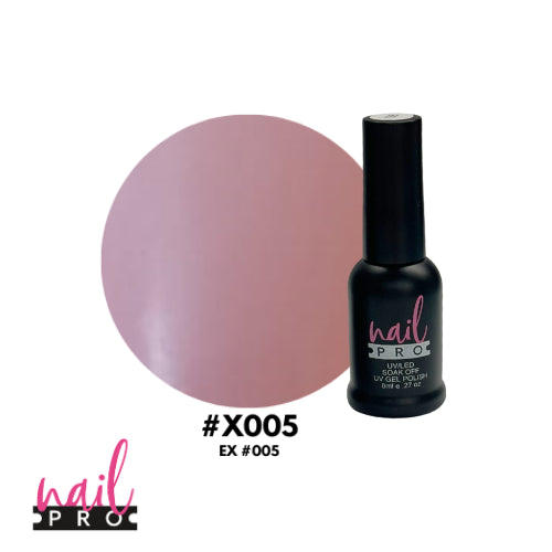 X005  Nude Rosado 8ml Nail Pro