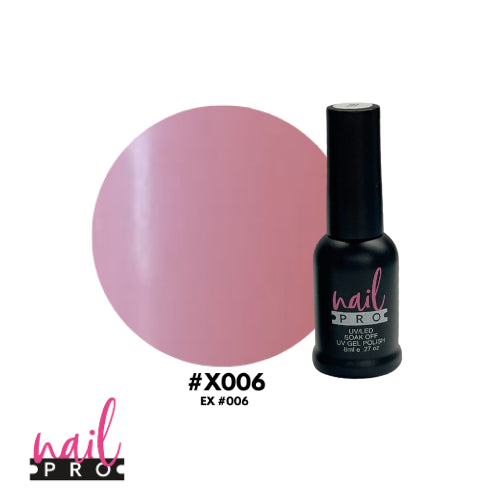 X006 Rosado Claro 8ml Nail Pro