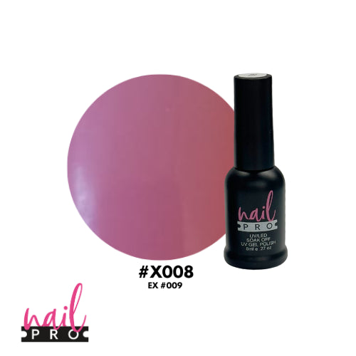 X008 Rosado 8ml Nail Pro