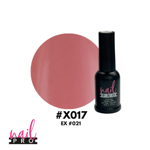 X017 Palo Rosa 8ml Nail Pro