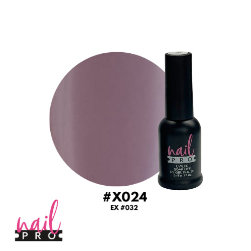 X024 Nude Morado 8ml Nail Pro