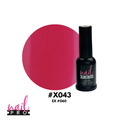 X043 Fucsia Intenso 8ml Nail Pro