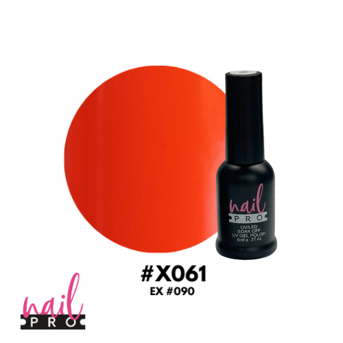 X061 Naranjo Fluor 8ml Nail Pro