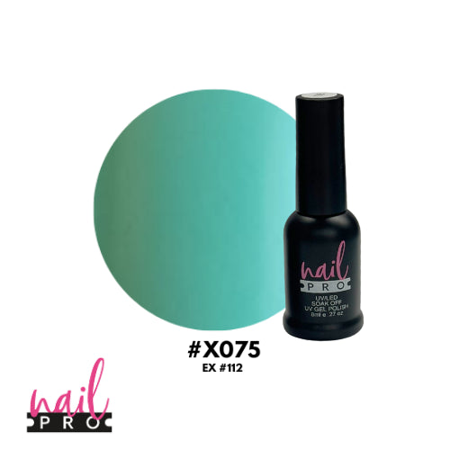 X075 Verde Agua 8ml Nail Pro