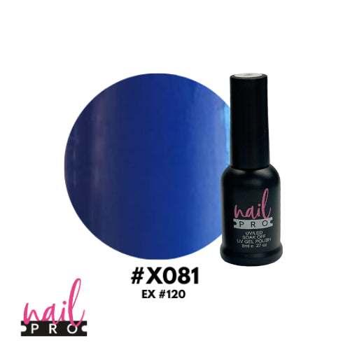 X081 Azul 8ml Nail Pro