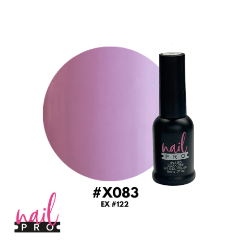 X083 Lila Rosa claro 8ml Nail Pro