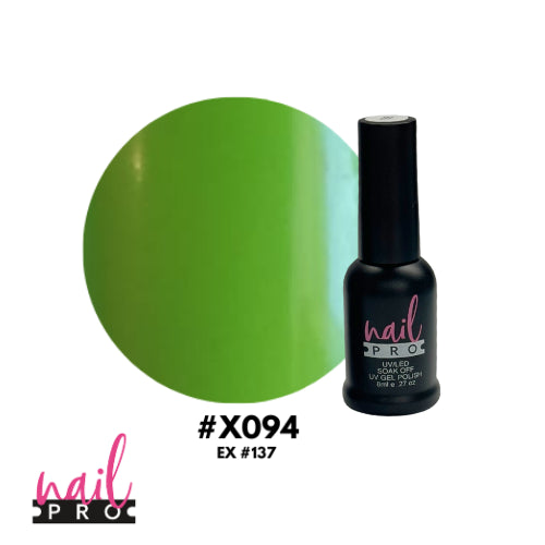 X094 Verde manzana 8ml Nail Pro