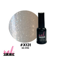 X131 Traslúcido micro glitter tornasol 8ml Nail Pro